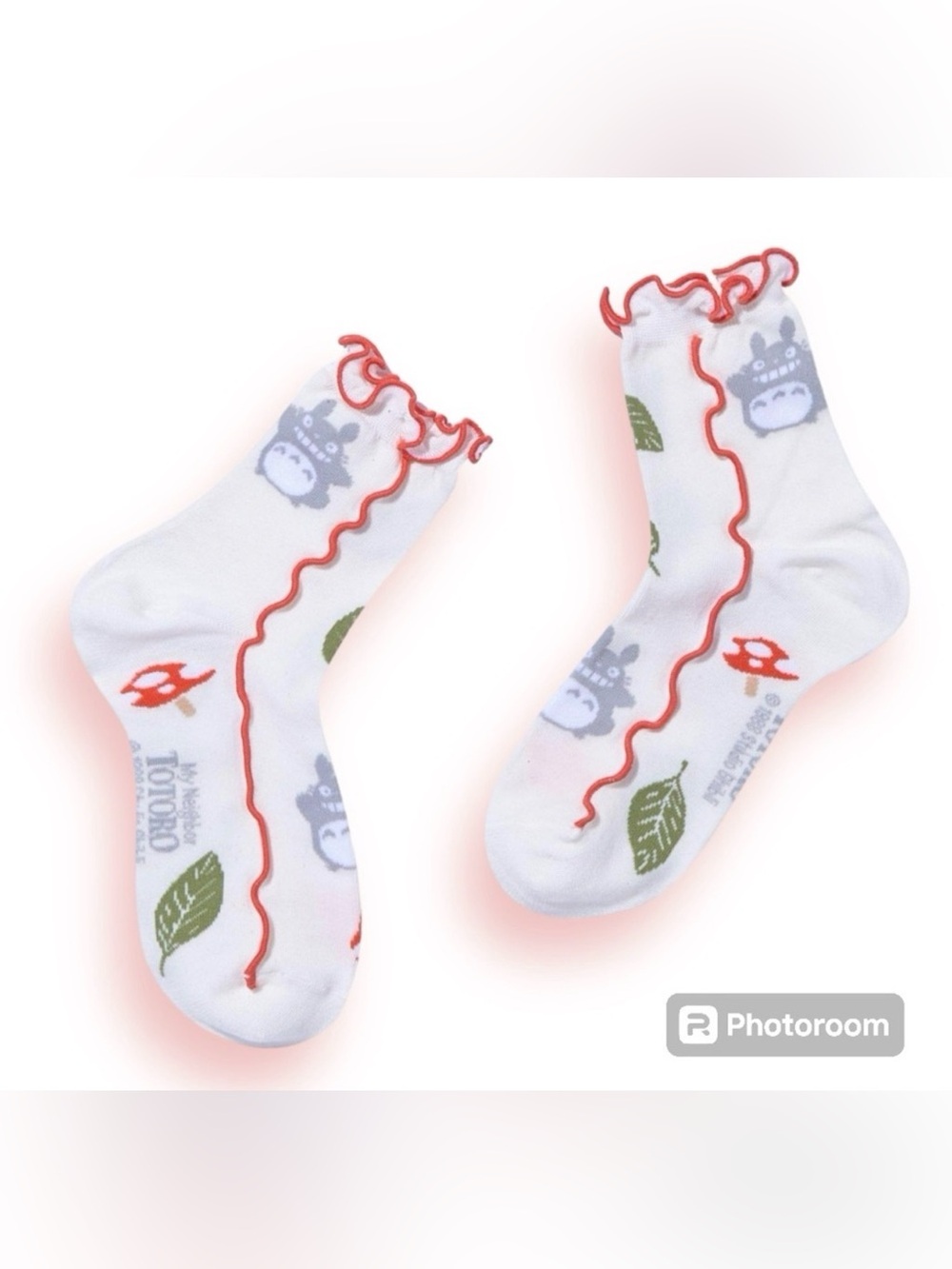 Studio Ghibli My Neighbor Totoro Contrast Stitch Ankle Socks